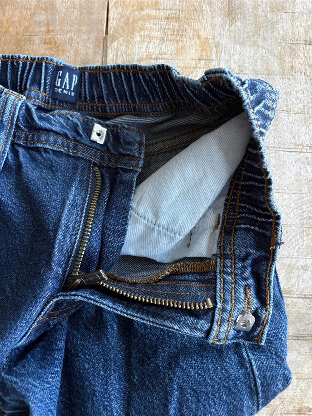 GAP Boy's Relaxed Dark Blue Jeans size 8